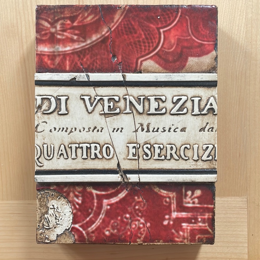 Sid Dickens “Musica” T-94 Plaque